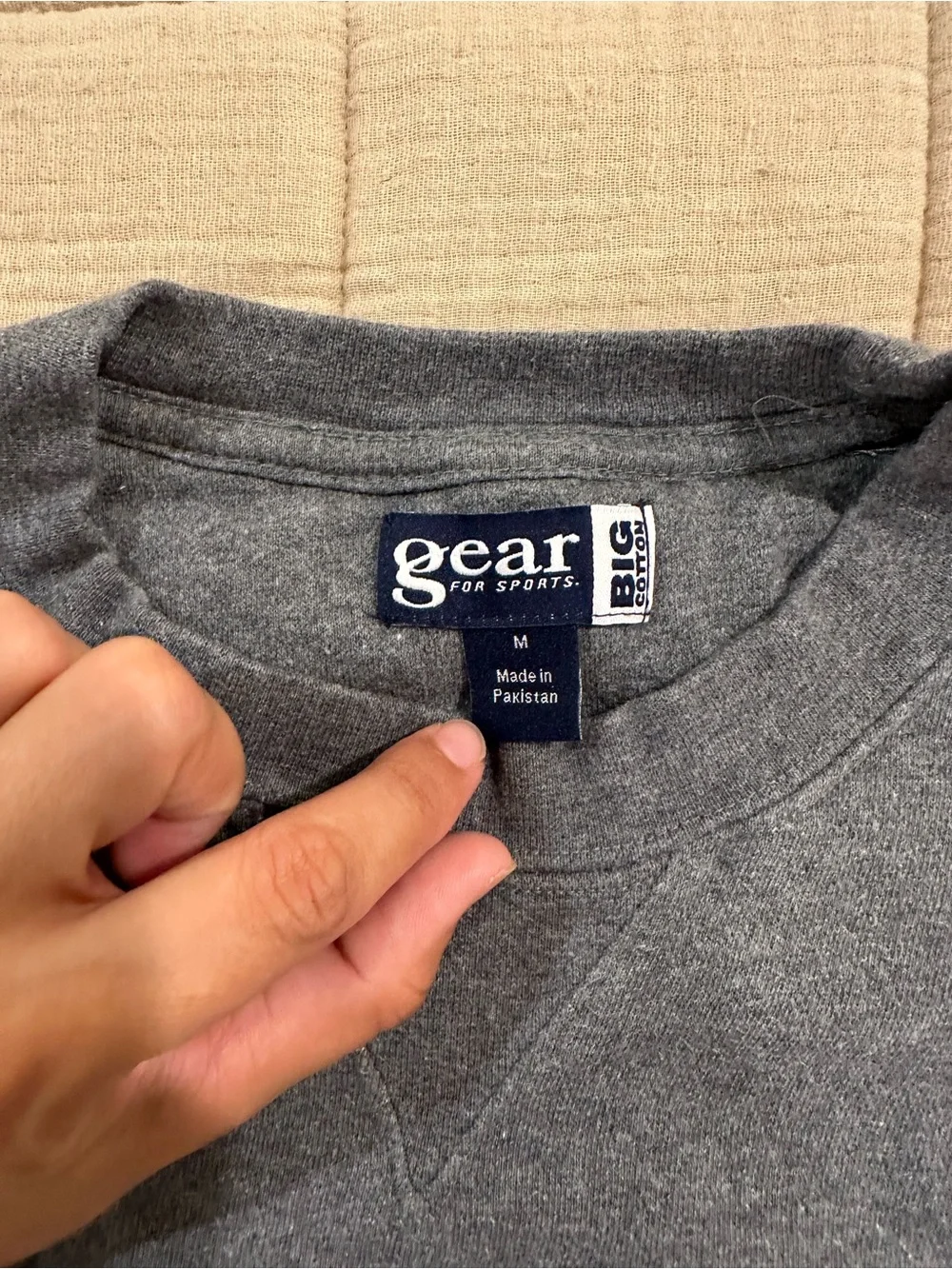 Belmont University Gray Crewneck Sweatshirt